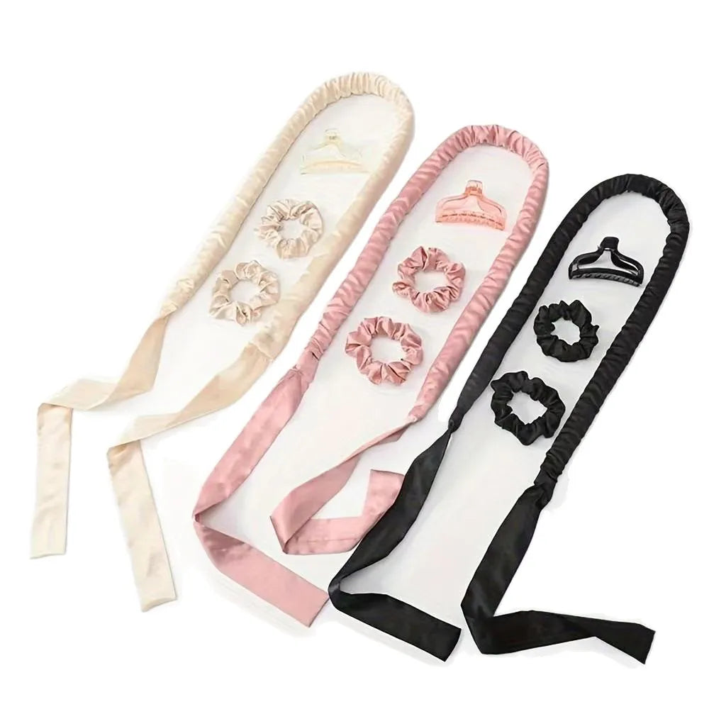 Heatless Curling Headband Set