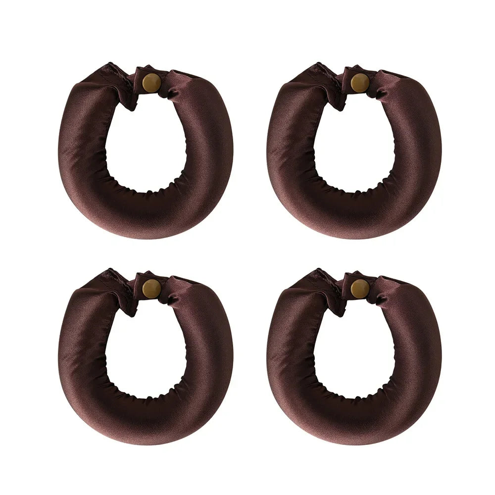 Satin Heatless Curling Headbands